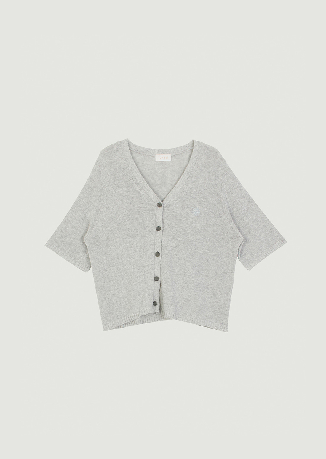 Venezia cotton cardigan (Grey)