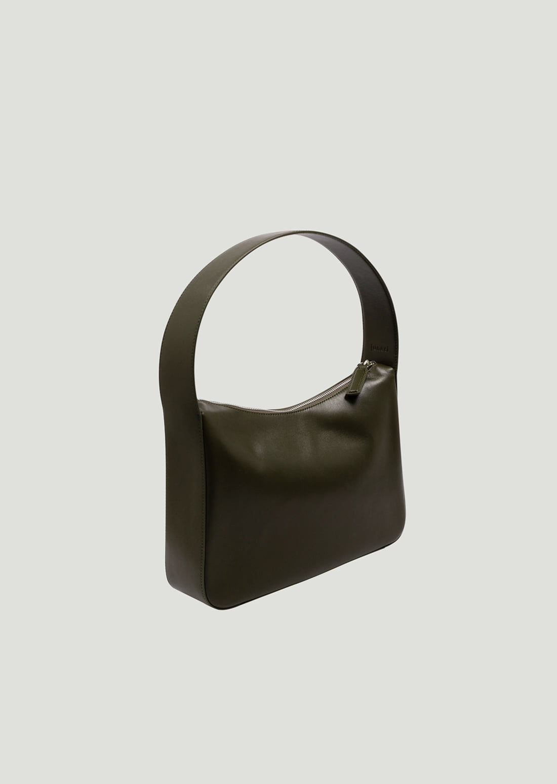 Leather Hobo-Bag (Khaki)